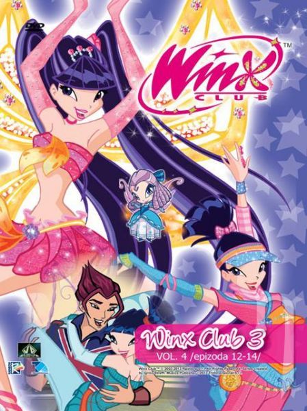 DVD Film - Winx Club séria 3 - (12 až 14 diel)