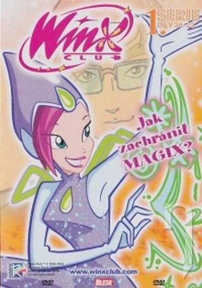 DVD Film - Winx Club séria 1 - 20 až 22 diel (papierový obal)