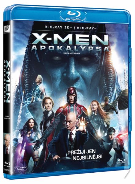 BLU-RAY Film - X-Men: Apokalypsa - 3D/2D