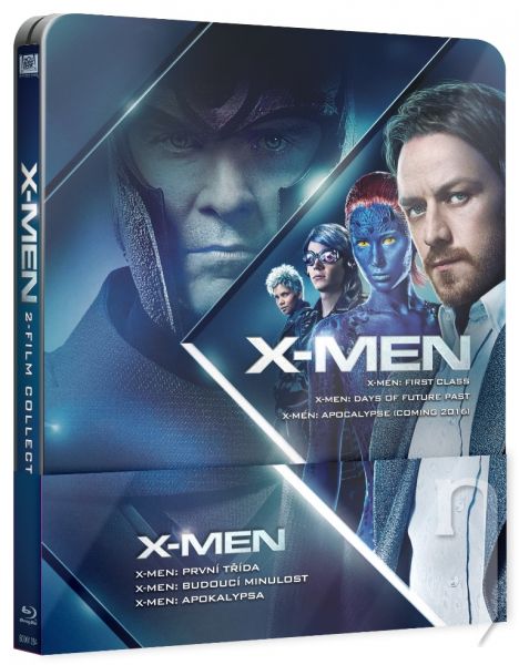 BLU-RAY Film - X-Men Trilógia - Steelbook
