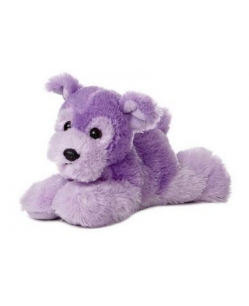 Plyšový psík Yorkie fialový - Flopsie (20,5 cm)