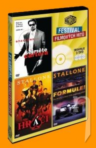 DVD Film - Zastavte Cartera + Hráči + Formula! - kolekcia (3 DVD)