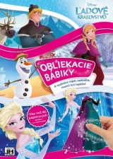 Kniha - Obliekacie bábiky - Ľadové kráľovstvo