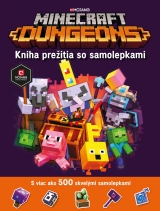 Kniha - Minecraft Dungeons - Kniha prežitia so samolepkami