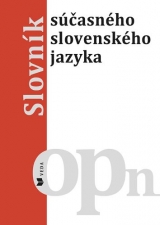 Kniha - Slovník súčasného slovenského jazyka O - Pn