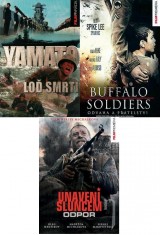DVD Film - 3x vojnový film (3DVD sada)