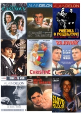 DVD Film - 9x Alain Delon (9 DVD sada) - papierový obal