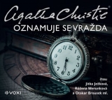 CD - Audiokniha: Christie Agatha : Oznamuje se vražda / Čtou J. Ježková, R. Merunková, O. Brousek ml. (MP3-CD)