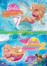 DVD Film - Barbie - Příběh mořské panny 1 a 2 (2 DVD)