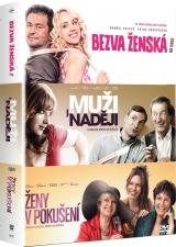 DVD Film - Bezva ženská na krku, Muži v naději, Ženy v pokušení (3 DVD)