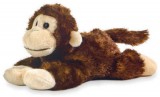 Hračka - Plyšový šimpanz Cheki - Flopsies - 20,5 cm