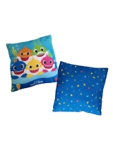 Hračka - Dekoračný vankúšik č. 2 - Baby Shark - 40 x 40 cm