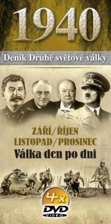 DVD Film - Deník 2. světové války IV. (4 DVD)