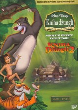 DVD Film - Double pack: Kniha džungle 1. a 2. diel (3 DVD)