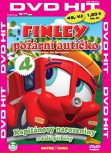 DVD Film - Finley požiarne autíčko 4 (papierový obal)