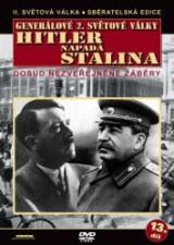 DVD Film - Generálové 2. světové války - Hitler napadá Stalina (papierový obal)