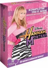 DVD Film - Hannah Montana: Kompletní 3. série
