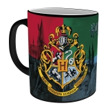 Hračka - Hrnek Harry Potter - Bradavický erb měnící se 295 ml