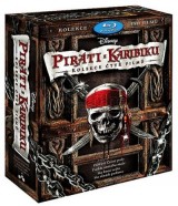 BLU-RAY Film - Kolekce: Piráti z Karibiku 1.- 4. (4 Bluray)