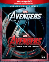 BLU-RAY Film - Kolekcia: Avengers 1+2 3D/2D (4 Bluray)