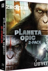 BLU-RAY Film - Kolekcia: Úsvit planéty opíc / Zrodenie planéty opíc (2 Bluray)