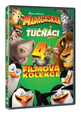 DVD Film - Kolekcia z Madagaskaru (4 DVD)