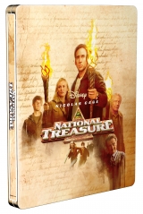 BLU-RAY Film - Lovci pokladov: Honba za pokladom Templárov 2BD (UHD+BD) - steelbook