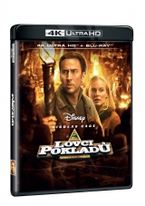 BLU-RAY Film - Lovci pokladov: Honba za pokladom Templárov 2BD (UHD+BD)