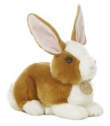 Hračka - Plyšový zajačik hnedý - Miyoni (20,5 cm)