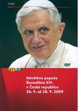 DVD Film - Návštěva papeže Benedikta XVI. v České republice (4 DVD)
