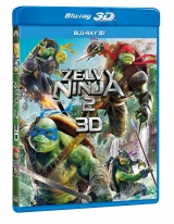 BLU-RAY Film - Ninja Korytnačky 2 - 3D/2D