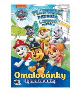 Hračka - Omaľovánky s aktivitami - Labková Patrola - A4