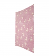 Hračka - Plyšová deka svietiaca v tme - jednorožce - 130x150 cm