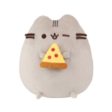 Hračka - Plyšová mačička Pusheen s pizzou - Pusheen - 26 cm
