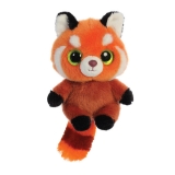 Hračka - Plyšová panda červená Hapee Baby - YooHoo - 15 cm