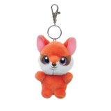 Hračka - Plyšový červená líška Sally - kľúčenka - YooHoo - 9 cm 