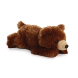 Hračka - Plyšový medveď hnedý - Flopsies Mini - 20,5 cm
