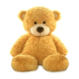 Hračka - Plyšový medvedík medovo hnedý - Bonnie - 33 cm