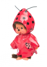 Hračka - Plyšový Mončiči - Ladybug - Monchhichi - 20 cm