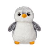 Hračka - Plyšový tučniak  sivo-biely - Pom Pom (23 cm)