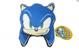 Hračka - Plyšový vankúš Sonic 3D hlava - Sonic the Hedgehog - 35 cm