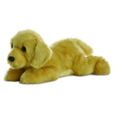 Hračka - Plyšový zlatý labrador Goldie - Flopsies (30,5 cm)