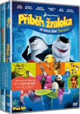 DVD Film - Příběh žraloka/Monstra vs. Vetřelci (2 DVD)