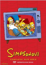 DVD Film - Simpsonovci - 5.séria (4 DVD) (seriál)