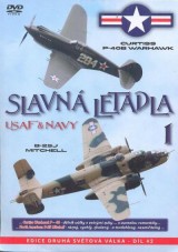 DVD Film - Slavná letadla USAF a NAVY DVD 1. (papierový obal) CO