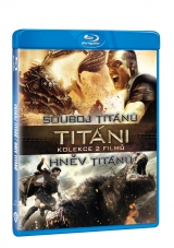 BLU-RAY Film - Súboj Titánov + Hnev Titánov (2 Bluray)