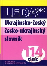 Kniha - Ukrajinsko- český česko- ukrajinský slovník - 114 tisíc