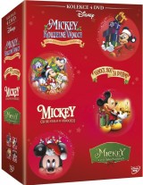 DVD Film - Vianočná Mickey kolekcia (4 DVD)