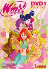 DVD Film - Winx Club séria 1 - (1 až 5 diel - papierový obal)