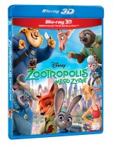 BLU-RAY Film - Zootropolis - 3D/2D